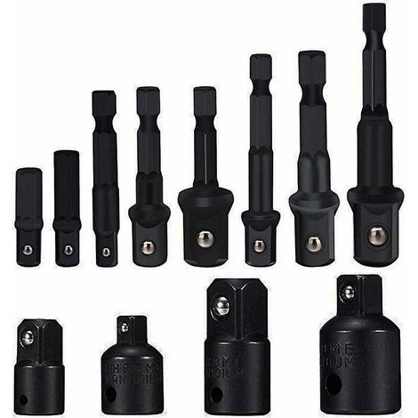 (8-teiliges Set) Adapter Für Ratschen Und Steckschlüssel, Steckschlüssel-adapterset, Sechskantrohr-adapterset
