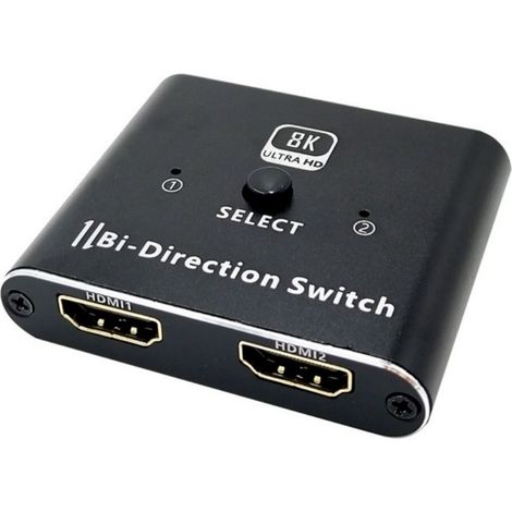 2-in-1 8k60hz Hdmi-switch Und 1-in-2 4k120hz Splitter 48 Gbit/s