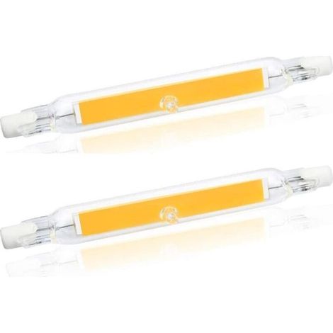 Ymyny 5w R7s 78mm J78 Cob Filament Led Bulb, 500 Lumens 360 Degree Halogen Lamp Equivalent To 30w, 48w, 50w, Perfect For Home, Kitchen, Room, Balcony, Office Etc. (2 Pack, Cool White 6000k) [energy Cl