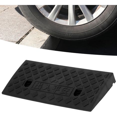 Cm Breite, Tragbare Kunststoff-schwellenrampe Für Auto, Einfahrt Und Laderampe, Garagenbedarf, Schwarz
