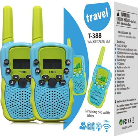 Walkie-talkies Für Kinder, 5 Km Reichweite Für Outdoor-aktivitäten, Camping Und Wandern.
