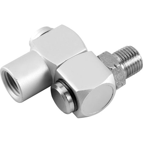 4-teiliges Universelles 360°-aluminium-anschlussset Für 1/4"-luftschlauch – Drehadapter