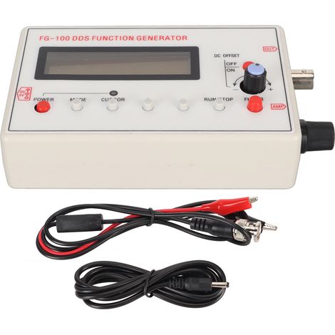 Niederfrequenz-dds-signalgenerator Mit Sinus-, Rechteck-, Dreieck- Und Sägezahnwellenformen