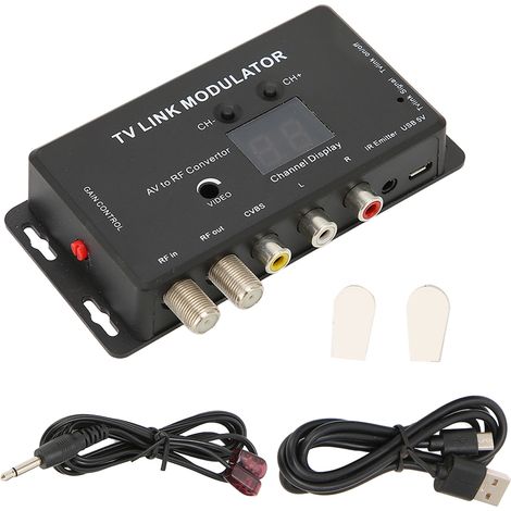 Tm70rg Uhf-multifunktions-tv-modulator Mit Verstärkungsregelung, Pal/ntsc-ausgang Für Die Heimkonvertierung