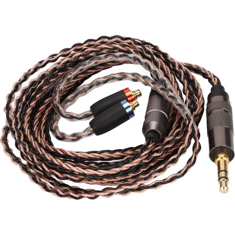 3,5-mm-mmcx-8-adriges Ofc-kopfhörer-upgrade-kabel, Kompatibel Mit Se535, Ue900, Se215, Se425 Und Bgvp