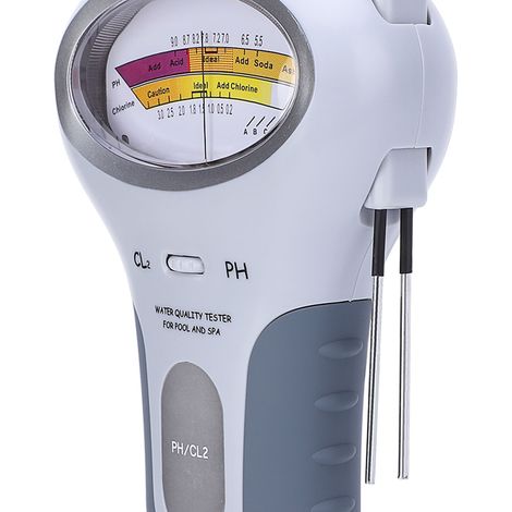 Pc-102b Cl2 Wasserqualitätsmessgerät Für Schwimmbäder Und Whirlpools – Chlor- Und Ph-analysator Mit Sonde