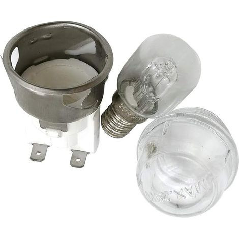 E14 2505 Ofenlampenfassung, 300 Grad Heiße Ofenfront, Ofenabdeckung Mit 15-25w 110-220v Glühbirnen