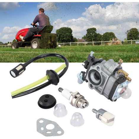 Vergaser-reparatursatz Für Th23-, Th26- Und Th34-rasenmäher Mit Zündkerze Und Filter – 23 Cm³, 25 Cm³, 26 Cm³, 33 Cm³, 35 Cm³