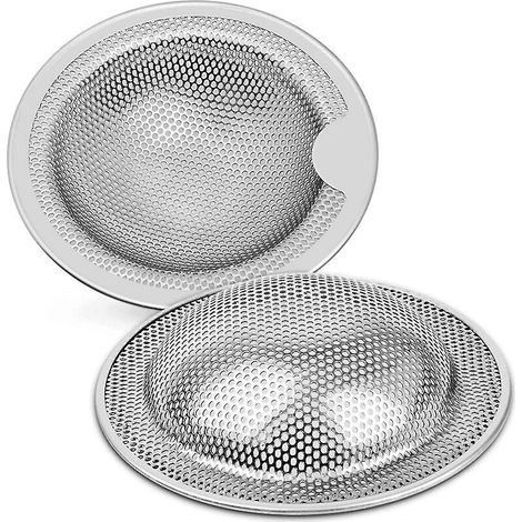 Stück Edelstahl Vier Filter 102mm Küchen Vier Sieb Verstopfungsfrei