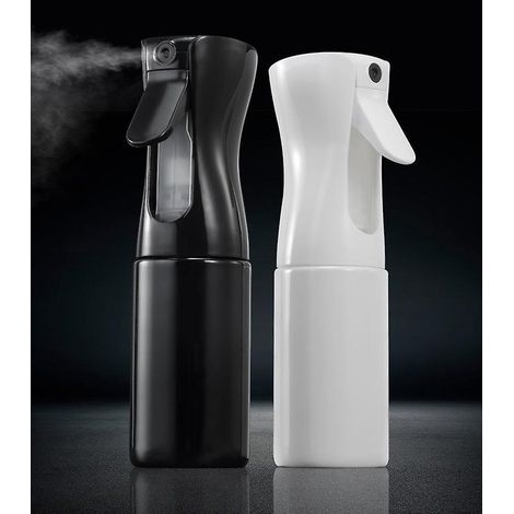 Leere Kunststoff-sprühflaschen, 200 Ml, Schwarz-weiß, Für Feinen Nebel Im Garten.
