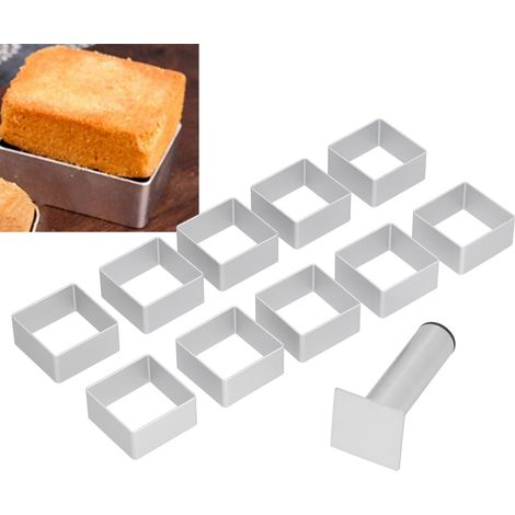 Kuchenform Aus Edelstahl, Backset, Mondkuchen- Und Keksformen, Küchenzubehör