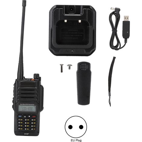 Usb-ladekabel Für Baofeng Uv Xr Plus 7,4 V/1800 Mah Lithium-akku, Eu-stecker 100–240 V