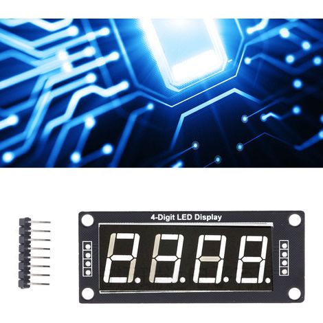 Mra172c 7-segment 4-bit Weiße 0,56-zoll-led-digitalanzeigemodule Für Uhrplatine
