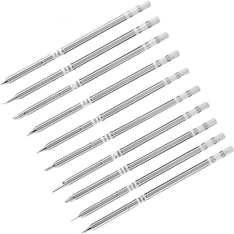 10 Stück Lötspitzen Der Serie T12 Für Die Lötstation Fx-951, Löt- Und Füllwerkzeug