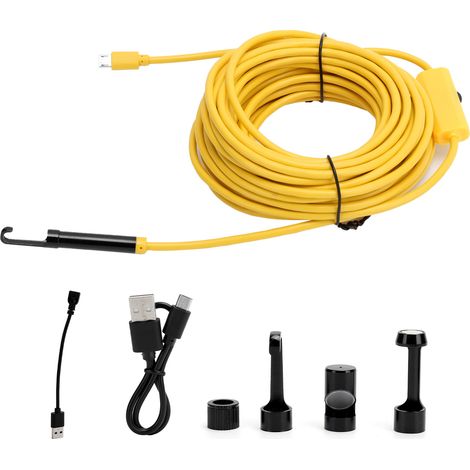 8-mm-funkendoskop, Ip68 Wasserdicht, Wlan, 1200p, Für Ios/android, 10 M Inspektionskamera
