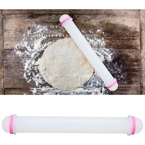 5-teiliges Antihaft-nudelholz-set Aus Weichem Ton, Küchenutensil Zum Backen Und Modellieren