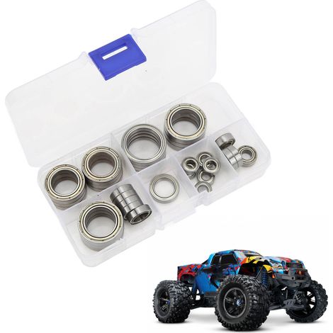 Edelstahl-kugellagersatz Für Traxxas Xmaxx 6s 8s 1/5 – Rc-ersatz Mit Kunststoffgehäuse