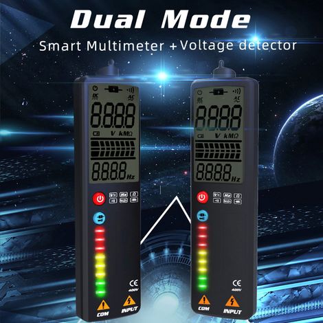 Dual-mode-lcd-digitalmultimeter, Berührungsloser Spannungsdetektor, Intelligenter Frequenz- Und Widerstandstester