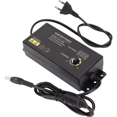 120-w-netzteil (5 A, 3–24 V), Einstellbare Spannung Und Drehzahl, Digitale Led-anzeige, Eu-stecker