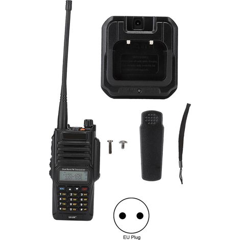 Baofeng Uv-xr Plus Funkgerät, Wasserdicht, Dualfrequenz Vhf/uhf, 100–240 V Eu-netzteil