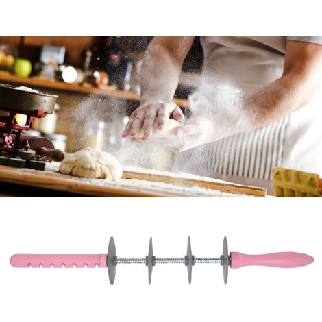 Verstellbarer Nudelholz Mit Klinge – Multifunktionales Nudelholz Für Teig – Küchenutensil Zum Backen