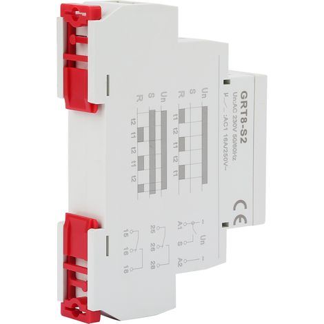 Grt8-s2 Mini-ein/aus-wiederholungszyklus-timer, Asymmetrischer Timer 220 V Wechselstrom