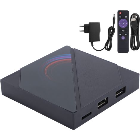 Android 10.0 Tv-box H96max H616, 4+32 Gb, 6k Ultra Hd, Kompatibel Mit Eu-stecker 100–240 V