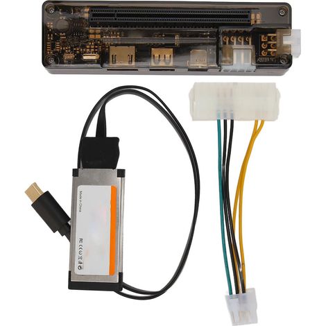 Externe Dockingstation Für Grafikkarten, Expresscard Exp Gdc-schnittstelle, 6-pin- Und 8-pin-ausgänge, Usb- Und Pcie X16-kabel Für Laptops.