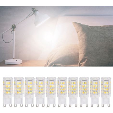 10 Stück G9 5w Dimmbare Led-lampen 220v, Wirtschaftlicher Ersatz Für Halogenlampen, Kronleuchter Und Leuchten