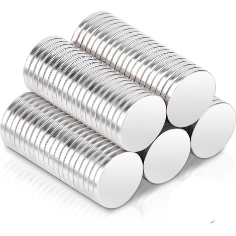 60 Leistungsstarke Neodym-magnete, 12 X 2 Mm, Mit Klebstoff, Miniatur-rundmagnete Für Heimwerker- Und Industrieprojekte