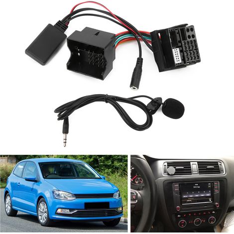 Mikrofonadapter Mit 150 Cm Langem Aux-audiokabel Für Rns 510 Rcd 300