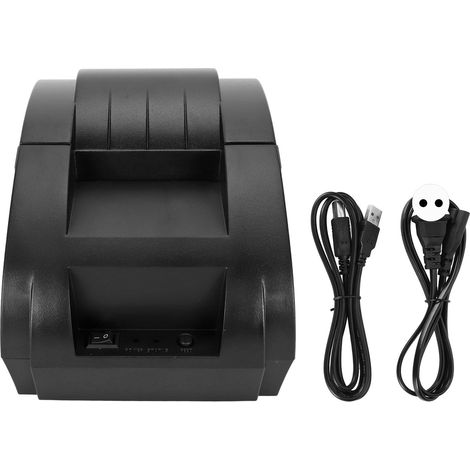 Thermodrucker 58 Mm 90 Mm/s, 203 Dpi, Usb-schnittstelle, Esc/pos-kompatibel, Für Versandetiketten, 100-240 V Mit Eu-stecker.