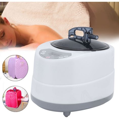 Tragbarer 1000-w-dampfgarer Mit 2,0 L Fassungsvermögen Für Spa Und Detox, Mit Eu-stecker (220–240 V)