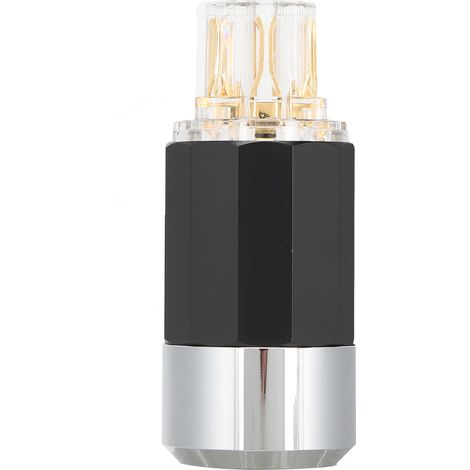 24 Karat Vergoldeter Hifi-audio-stromanschluss Aus Reinem Kupfer, 100–250 V F109g-buchse Für High Fidelity
