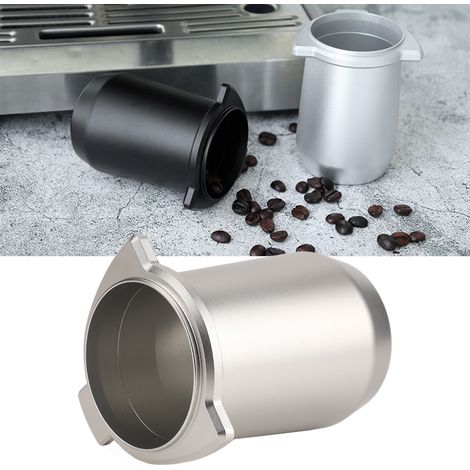 54-mm-kaffeemahlbecher Aus Aluminiumlegierung, Leicht Und Spritzwassergeschützt, Für Breville 8 Dosierer, Silber