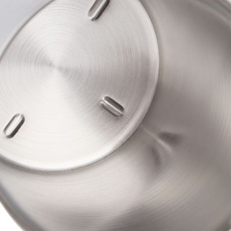 Dickwandiger Latte-becher Aus Edelstahl 304, 1000-ml-milchaufschäumkännchen Mit Skala Und Deckel