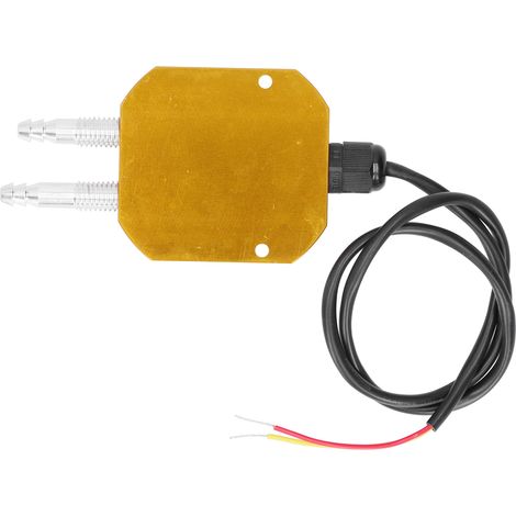 Gelber Winddrucktransmitter, Mikro-differenzialsensor, Dc 24 V, 4–20 Ma, 0–300 Pa