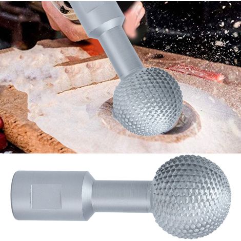Kugelgelenk-rotationsfräser Aus Kohlenstoffstahl Für Winkelschleifer, Schleifkopf Für Holzschnitzereien, 10-mm-silberbohrer, Modelle 115/125