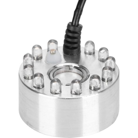 Mini-zierbrunnen Mit Sprühnebel Und 12 Lichtern Zur Gartengestaltung – Eu-stecker 100–240 V