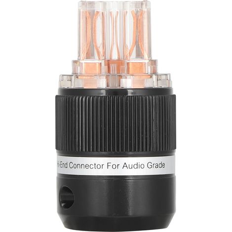 Monosaudio Audio-stromanschluss Aus Transparentem Reinkupfer – 100–250 V F101-netzanschlussbuchse