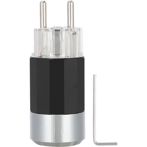 Hifi-audio-stromanschluss Aus Reinem Kupfer Mit Rhodium-beschichtung, 100–250 V Stecker E109r
