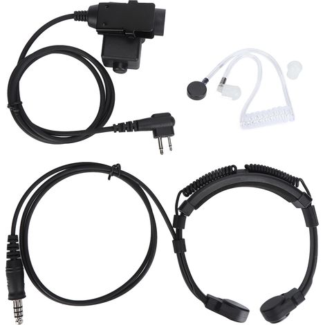 Militärischer Ptt-adapter U94 + 2-pin 7,1 Mm Mobil-headset-system Für Motorola Walkie-talkie