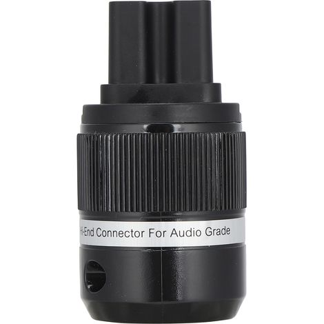 Monosaudio-iec-audiostecker Aus Reinem Kupfer Mit Rhodiumbeschichtung, 100–250 V Wechselstromstecker Für Weibliches Netzteil F100r