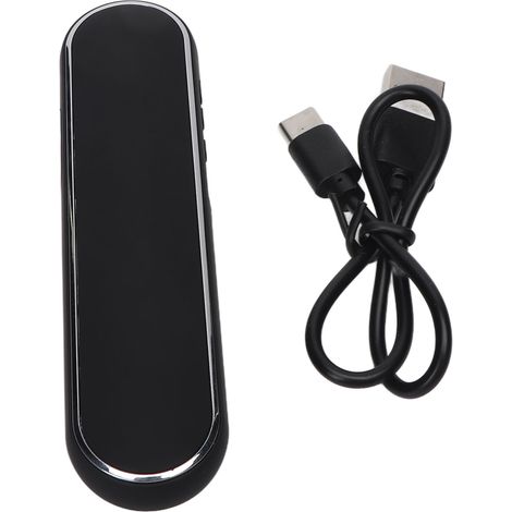 Kabelloser Bluetooth-kissenlautsprecher, Tragbarer Knochenleitungslautsprecher Für Android Und Ios, Weißrauschgenerator, Farbe: Schwarz.