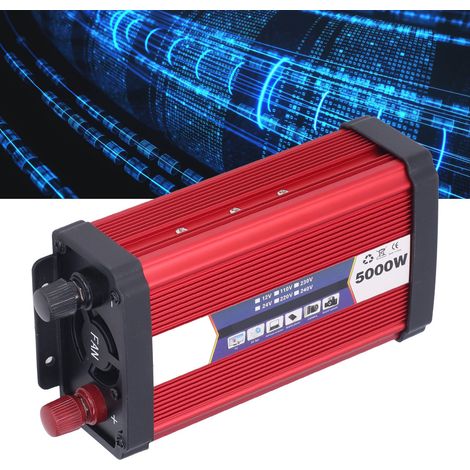 2000w 24v/220v Kfz-wechselrichter Mit Usb-ladegerät Und Modifiziertem Sinuswellenwandler
