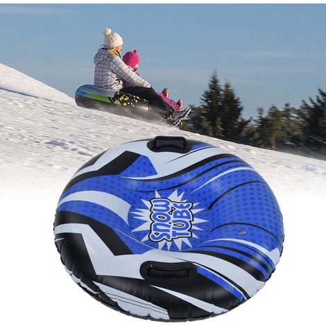 Aufblasbare Pvc-rutsche Für Erwachsene Mit Griff, Röhre Zum Skifahren Und Rodeln, Wasserdicht Und Tragbar Für Winterliche Outdoor-aktivitäten.