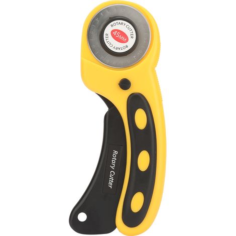 45-mm-rollschneider Mit Klingen Für Stoff, Leder, Papier, Vinyl – Diy-, Patchwork- Und Nähwerkzeug