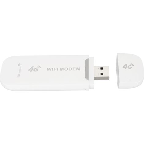 Tragbarer 4g Lte Wlan-hotspot Mit Micro-sim-kartensteckplatz – Mini-reiserouter, Weiß