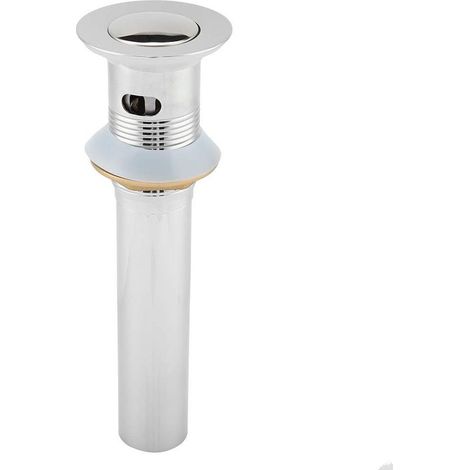G1 1/4 "en Acier Inoxydable Chrome Plaqué Salle De Bains Robinet Vessel Bassin Évier Pop Up Drain Assemblée Débordement Conception
