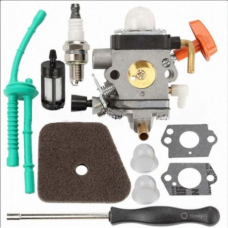 Vergaser C1q-s174 Mit Zündkerzeneinstellwerkzeug Für Stihl Fs87, Fs90, Fs100, Fs110, Ht100, Ht101, Hl100, Hl90, Fc95, Fc90 Trimmer